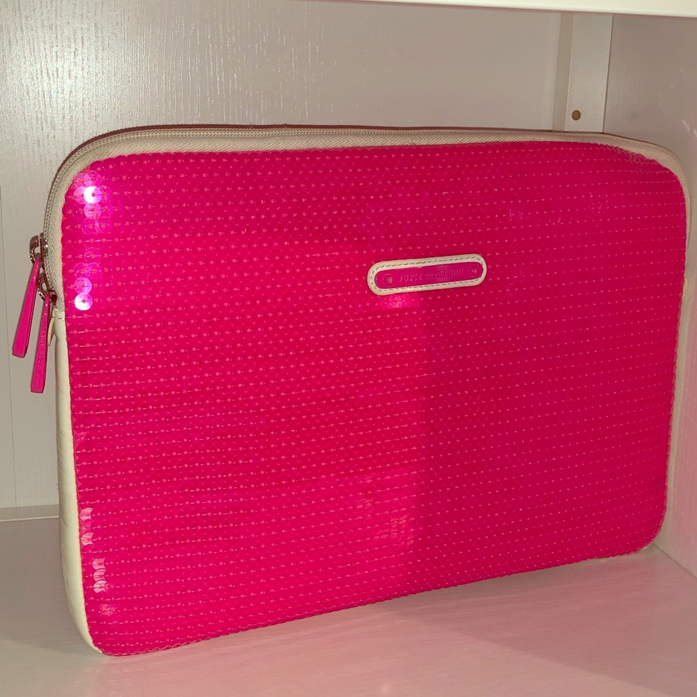 Juicy Couture Pink Laptop Case Sleeve
